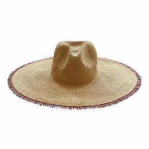 NWT Gap Rainbow Fringe Straw Hat